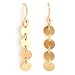 Jewelry : Catherine Teardrop Dangly Earrings in Silver or 18 kt Gold Vermeil