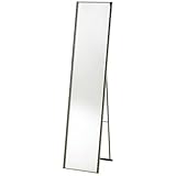 Adesso WK2444-22 Alice Floor Mirror, Steel