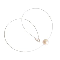 Gemshine MK-Perlen Kette *Edel Weiss* 925 Silber