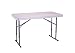 Lifetime 22941    4-Foot Adjustable Folding Table, White Granite (48 x 24 Inch Molded Top)
