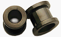 4g (4 Gauge) BlackLINE Flesh Tunnel Plug Earlet