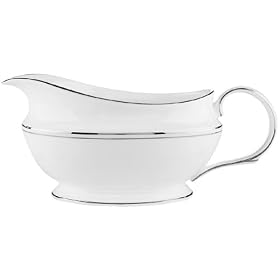 Lenox Federal Platinum Bone China Sauceboat by Lenox China
