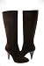 Via Spiga Women's Decorum Brown Suede Knee Boots