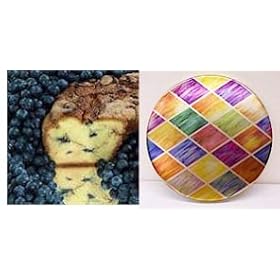 New England Blueberry 10" Coffee Cake (Diamond Gift Tin)