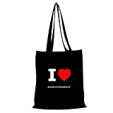 Baumwolltasche Tasche Bag - I love American Warmblood
