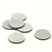 CS Hyde Skived Teflon Film Laminated to 3M 4941 Very High Bond Conformable Acrylic Foam Tape, VHB Acrylic Adhesive, Liner, 20mm Thick, Dark Grey, 1" Diameter Disc (Pack of 6)
