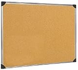 Produkt-Bild: 5 Star 915609 Wandtafeln Kork, Alurahmen 90x60cm braun Kork/Aluminium