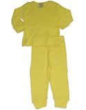 Carter's Watch the Wear - Infant Girls Long Sleeve Thermal Set, Yellow (Size 12Months)
