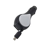 NFE Kfz Ladekabel 12V – 24V mit Aufrollmechanismus und integrierter USB Ladebuchse speziell abgestimmt auf Becker Traffic Assist 7988 Highspeed II