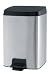 Brabantia Pedal Bin Rectangular, 10litre Matt Steel