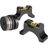 NightForce Top Half of Ring with Level, Black, 34mm, 4 screw