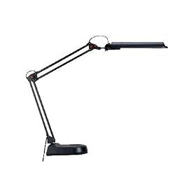 MAUL - Lampe � �conomie d'�nergie MAULatlantique, pince �tau, noir, longueur du bras inf�rieur 330 mm, sup�rieur 320 mm, �cartement de la pince jusqu'� 55 mm