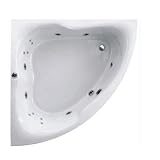 Gloria 140, Whirlpool Corner Bath 14 Jet