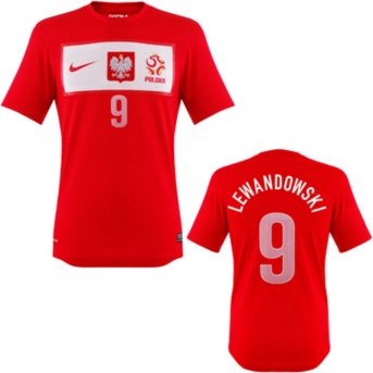 Polen Lewandowski Trikot Away 2012, M