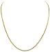 14k Yellow Gold 2.7mm Cuban Chain Necklace, 18
