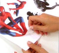 Spiderman sticker