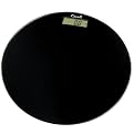 Escali Glass Precision Lithium Scale - Black (Round)