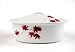 Mikasa Pure Red Oval 3-Quart Covered Casserole