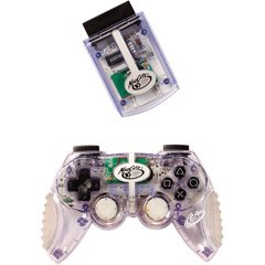 Mad Catz WIRELESS MICROCON CONTROLLERFOR PS2 REQ 3AAA BATTE CONTROLLER (Video Game / PS2)