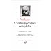 Verlaine : Oeuvres po�tiques compl�tes
