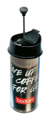 Bodum 16-Ounce Travel Coffee Press and Tea Maker, Clear