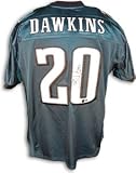 Brian Dawkins Signed Philadelphia Eagles Green Reebok Authentic Jersey