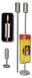 Kitchen & Housewares : Stainless Steel Oil Burning Floor Lamp