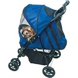 Pet Gear Happy Trails Pet Stroller (folds down to 15 height - 28 x 19 x 40 high)