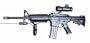 JLS Boys M4A1 Laser Electric Airsoft Machine Gun