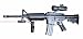 JLS Boys M4A1 Laser Electric Airsoft Machine Gun