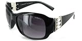 D'Amanti 82040 Fashion Sunglasses from with Hand-Inlaid Austrian Crystals and Metal Temple Decorations for Glamorous and Stylish Women