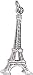 Eiffel Tower Charm by Rembrandt Charms