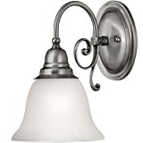 Allure Collection Pewter Wall Sconce