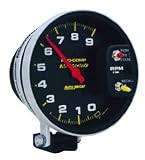 Auto Meter 6809 Pro-Compact Pedestal Mount Memory / Standard Electric Tachometer Gauge
