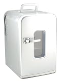 from Thinkgizmos.com Mini Fridge Cooler or Warmer - 15 Litre DC/AC Fridge With Viewing Window