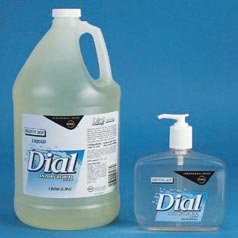 Dial Liquid Antimicrobial Sensitive Skin Soap, Four - One Gallon Bottles per Case