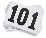 Set of 100 Track Competitor #'s (available in qtys of 100 in varying numbers)
