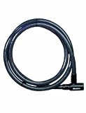 CABLE LOCK -- 6' CABLE -- 7/16 DIAM W/ INTEGRATED KEYED LOCK