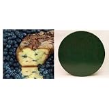 New England Blueberry 8" Coffee Cake Green Gift Tin by 