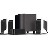 Infinity TSS-800CHR High-Performance, 6-Piece Home Theater Speaker System (Charcoal Black)