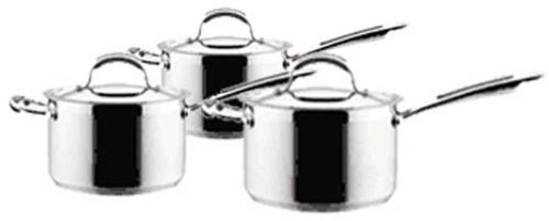 Buy Meyer Prestige Progrip 3 Piece Cookware Saucepan Set online at Discounted New and Used prices. Delivered to your door with Off-The-Bookshelf.