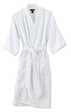 NEW Port Authority - Terry Velour Robe White-OSFA