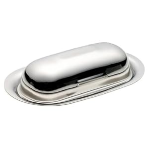 Steeltek 18/8 Stainless Steel Butter Dish