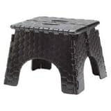 B&R Plastics 101-6AS-ASST EZ Foldz Step Stool - Pack of 6