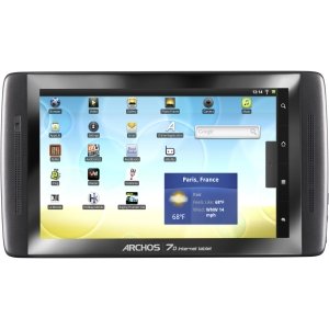 Archos 70 - 250 GB Internet Tablet Black on sale