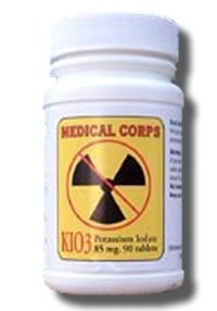 KIO3 Potassium Iodate, Anti-Radiation 90 Pills