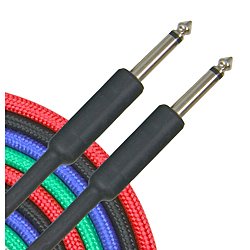 MusicalInstruments: Musicians Gear Braided Instrument Cable 1/4