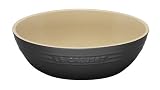 Le Creuset Stoneware Oval Serving Bowl, Granite