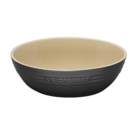 Le Creuset Stoneware Oval Serving Bowl, Granite