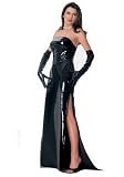 Vinyl Long Gloves by Leg avenue